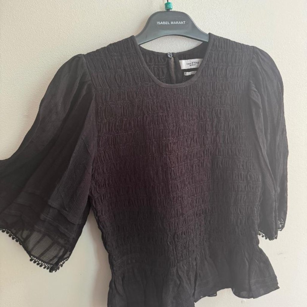 Isabel Marant Top Black Size 42